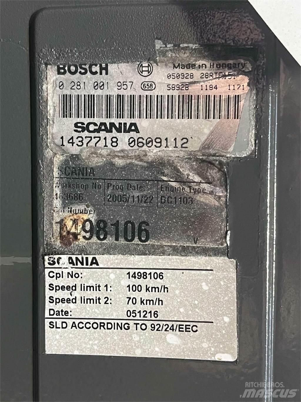 Scania DC11 03 B02 motor エンジン