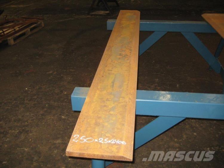  Skærstål 250x25x2300 mm パイプライン敷設機械