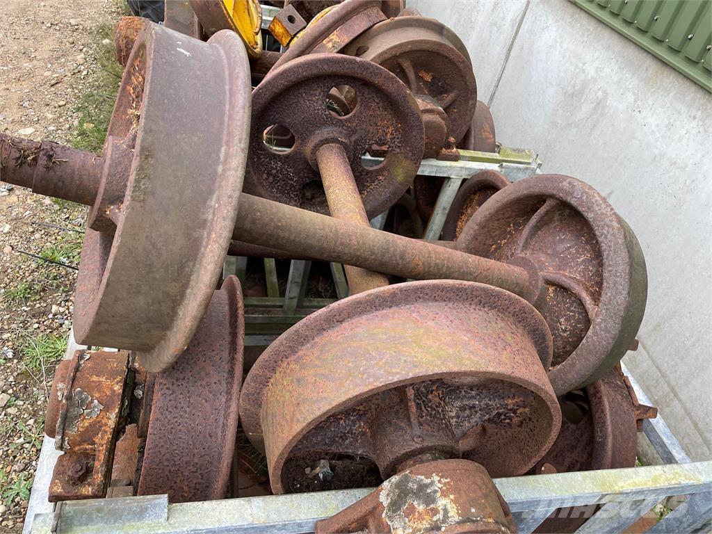  Skinnehjul ø450 mm + flange タイヤ、ホイル、リム