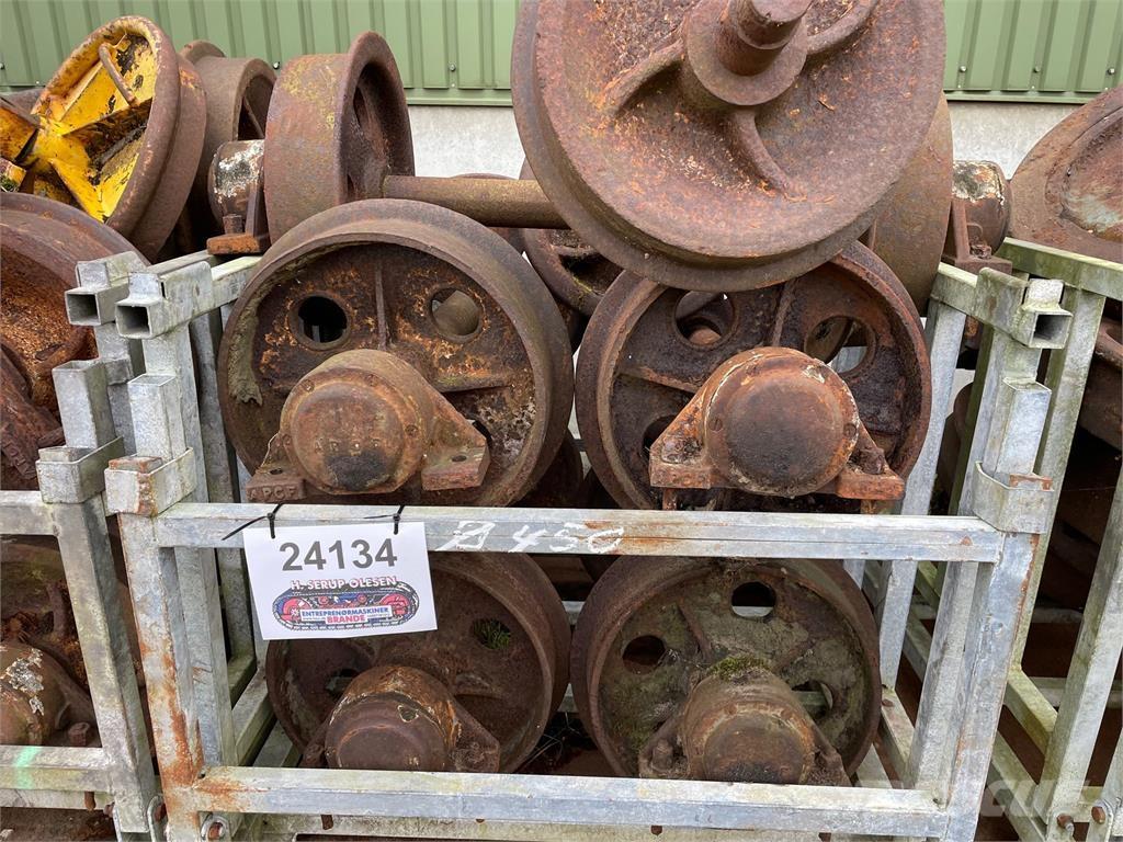  Skinnehjul ø450 mm + flange タイヤ、ホイル、リム