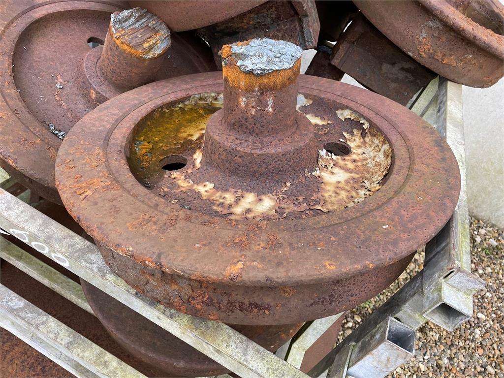  Skinnehjul, ø600 mm + flange タイヤ、ホイル、リム