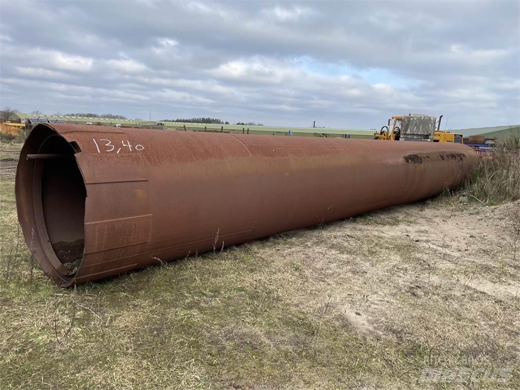  Stålrør ø1680x10x13400 mm パイプライン敷設機械