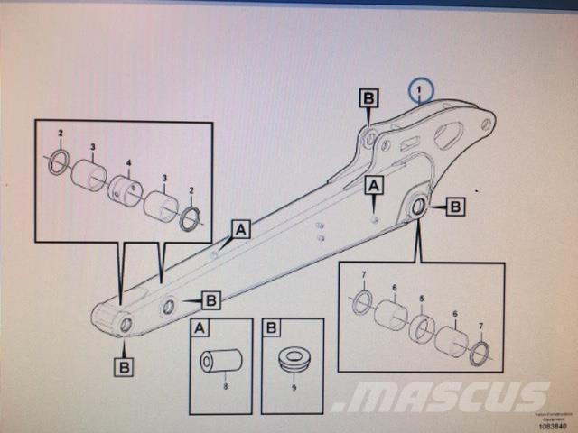  Stik Volvo ECR50D その他部品