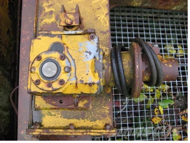  TEKA kranundervogne - 16 stk. クレーン部品と設備