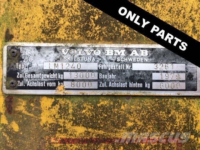 Volvo LM1240 til ophug ホイールローダー・タイヤショベル
