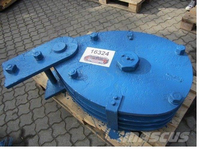  Wireblok - 3 wirehjul クレーン部品と設備