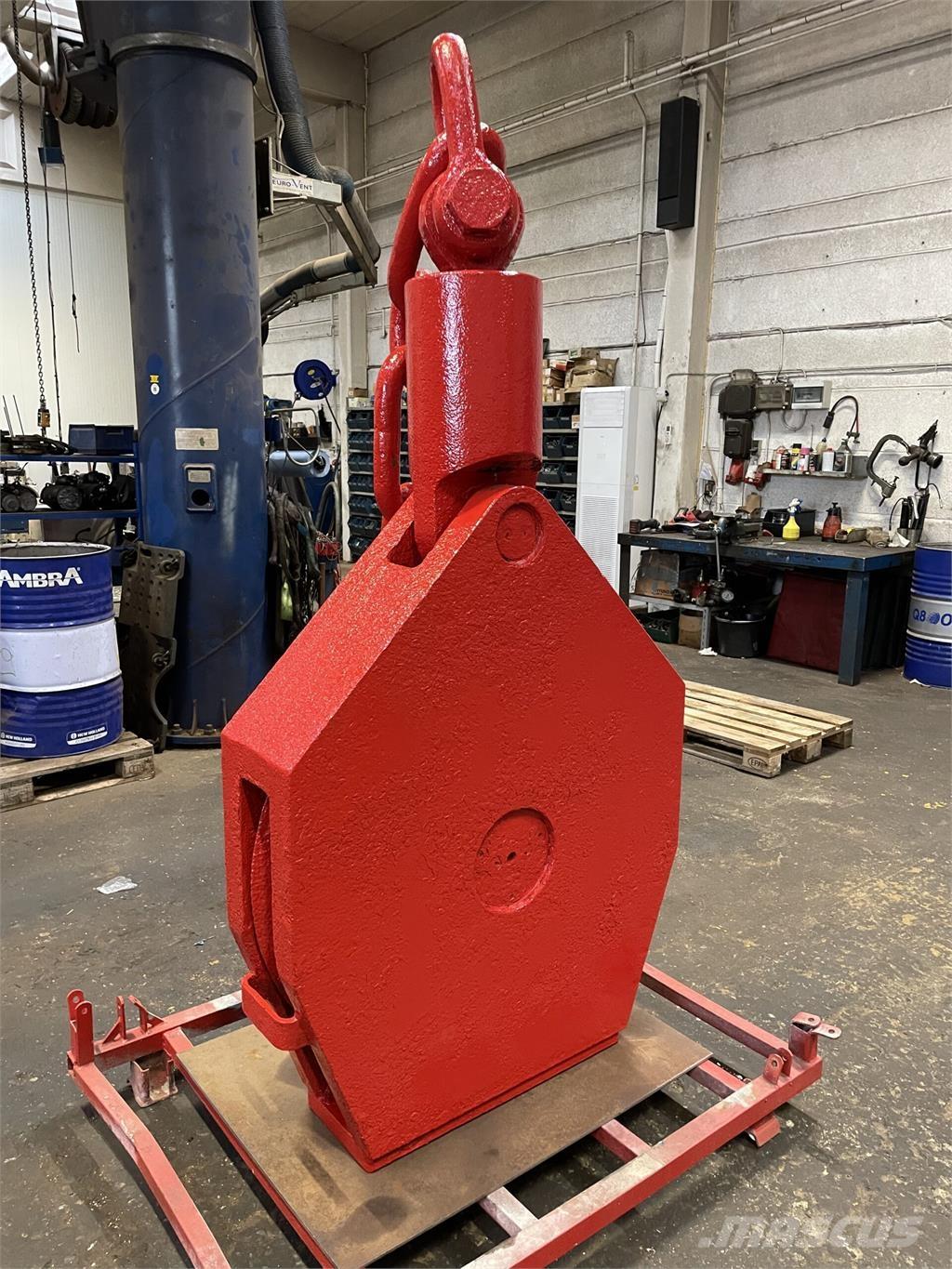  Wireblok - ca. 100 ton クレーン部品と設備