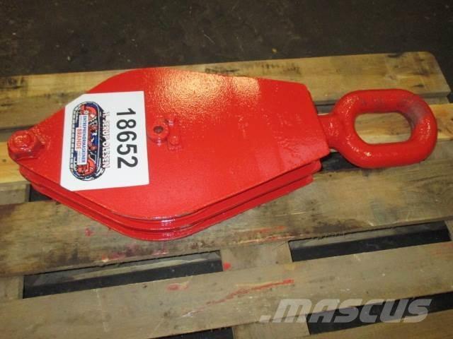  Wireblok - ca. 20 ton クレーン部品と設備