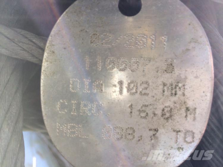  Wiresling Ø102 mm クレーン部品と設備