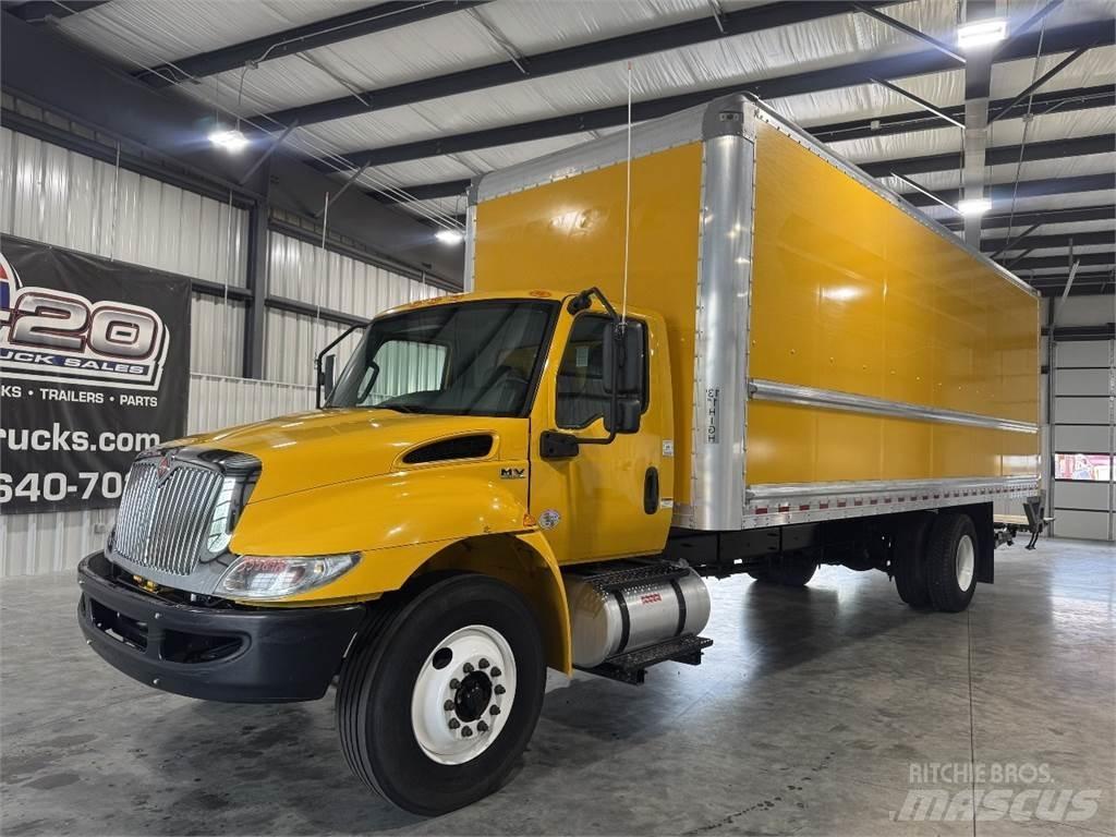 International MV607 ボックスボディー、ウイング、箱車