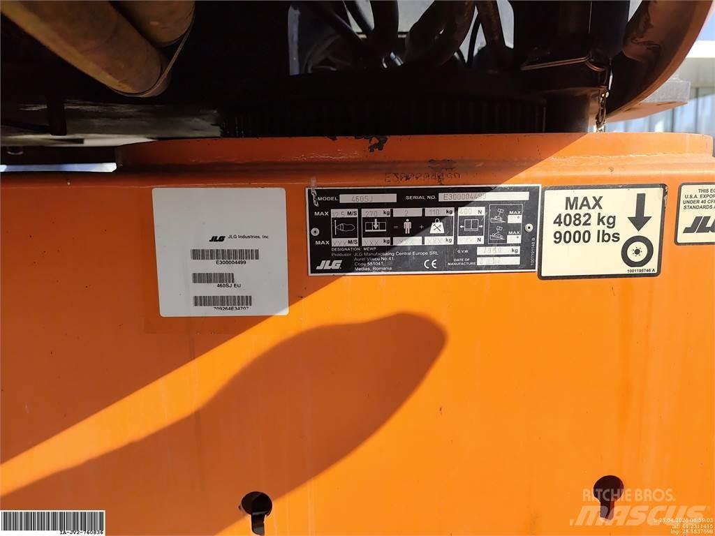 JLG 460SJ ブームリフト　屈伸型