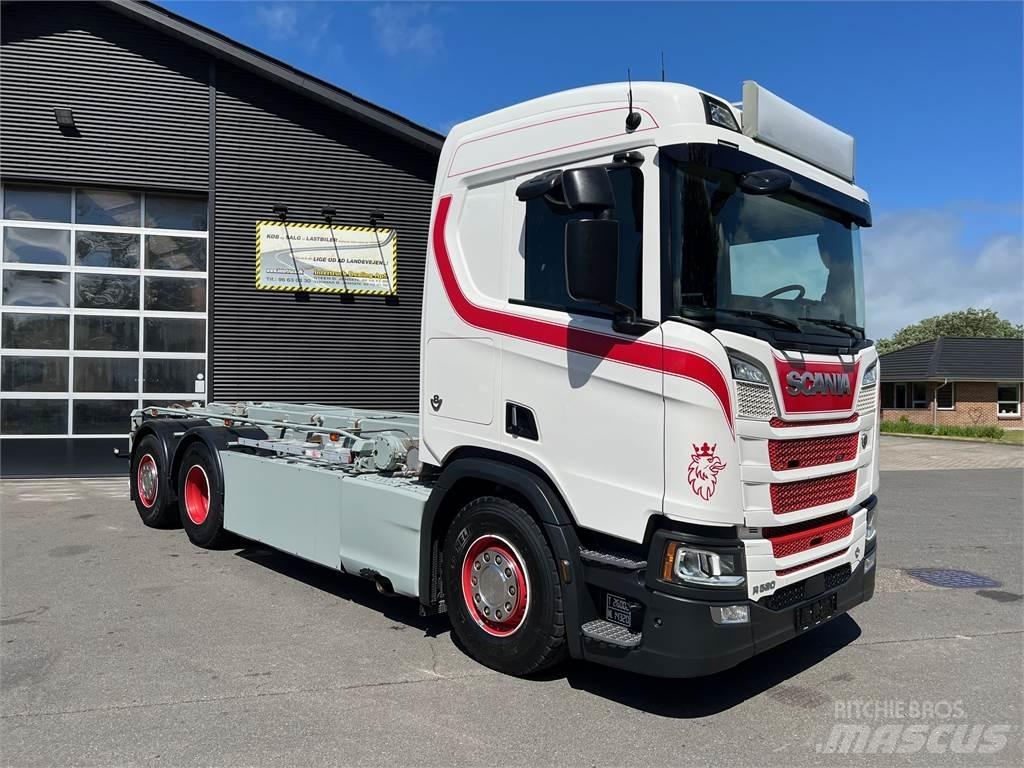 Scania R520 hejs ケーブルリフト着脱式トラック