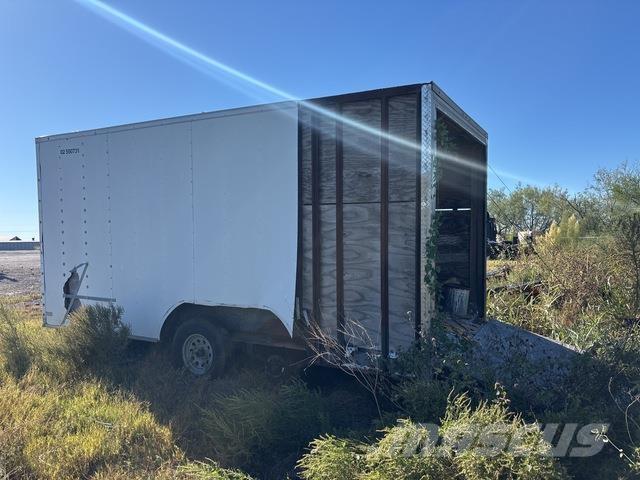 Atco 8X16 ボックスボディートレーラー