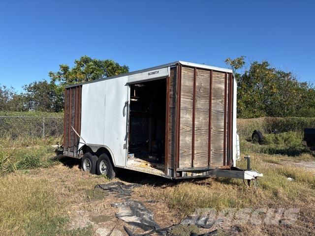 Atco 8X16 ボックスボディートレーラー