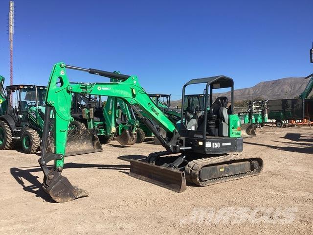 Bobcat E50 大型油圧ショベル12t以上（パワーショベル・ユンボ）