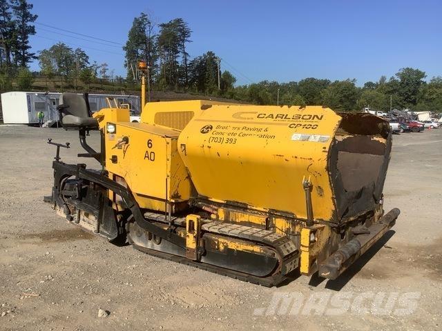 Carlson CP100 アスファルトフィニッシャ