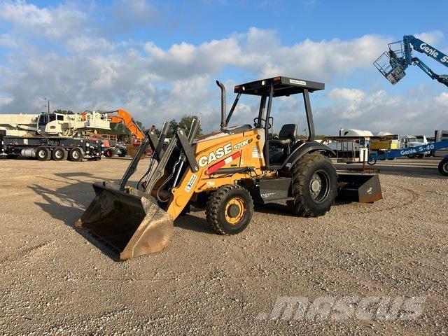 CASE 570N EP フロントローダーとディガー