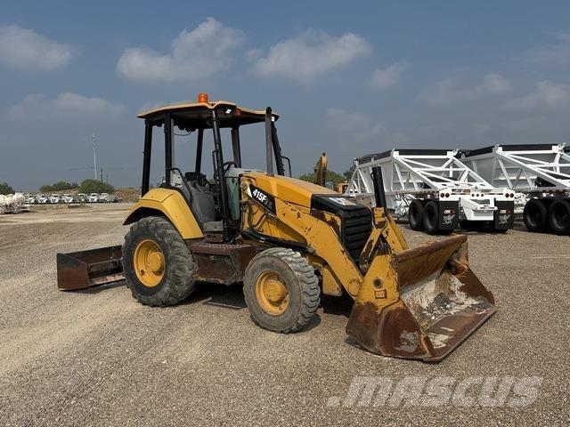 CAT 415F2IL フロントローダーとディガー