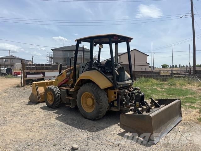 CAT 415F2IL フロントローダーとディガー