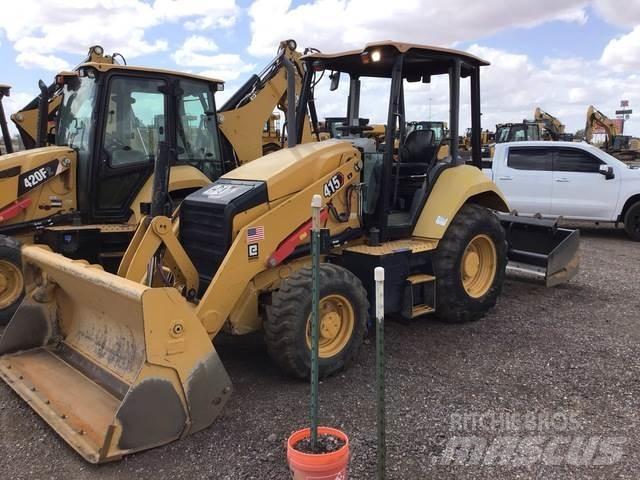 CAT 415IL フロントローダーとディガー
