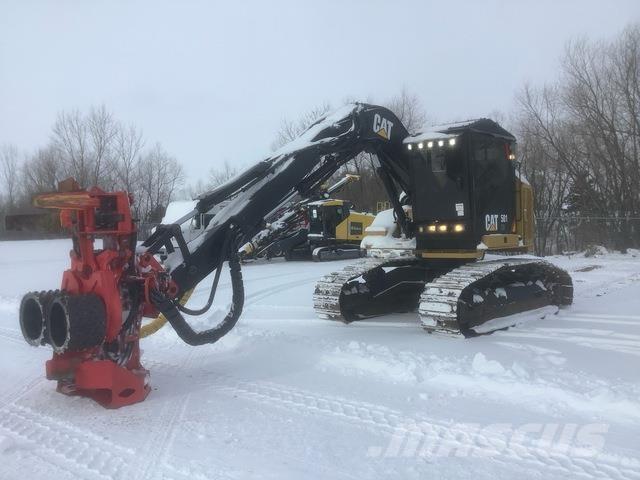 CAT 501HD ウッドスプリッターとカッター