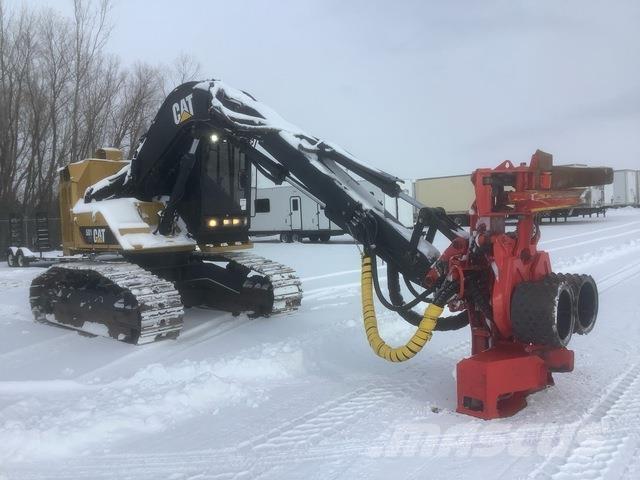 CAT 501HD ウッドスプリッターとカッター