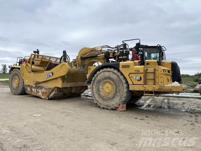 CAT 637K スクレイパー