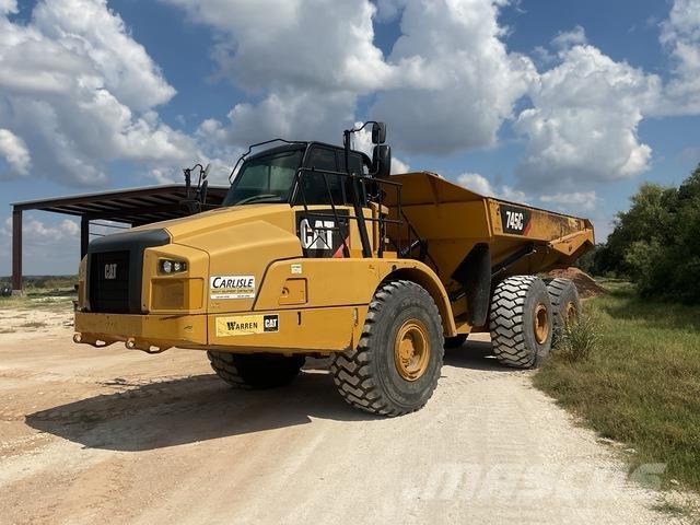 CAT 745C アーティキュレート式ダンプトラック