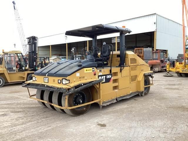 CAT CW34 タイヤローラ