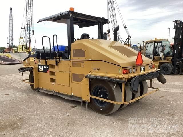 CAT CW34 タイヤローラ