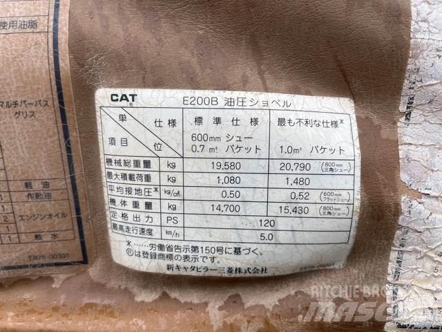 CAT E200B 大型油圧ショベル12t以上（パワーショベル・ユンボ）