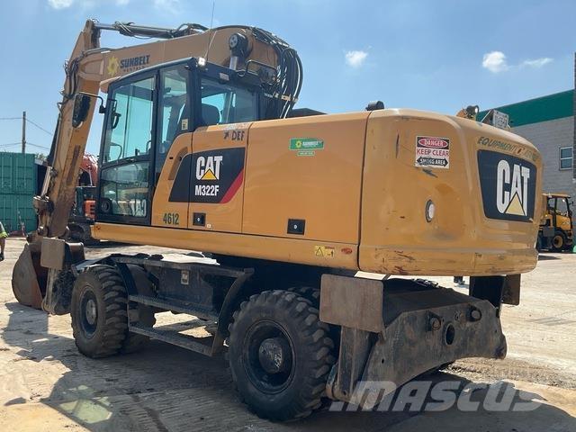 CAT M322F ホイール式油圧ショベル（パワーショベル・ユンボ・バックホー）