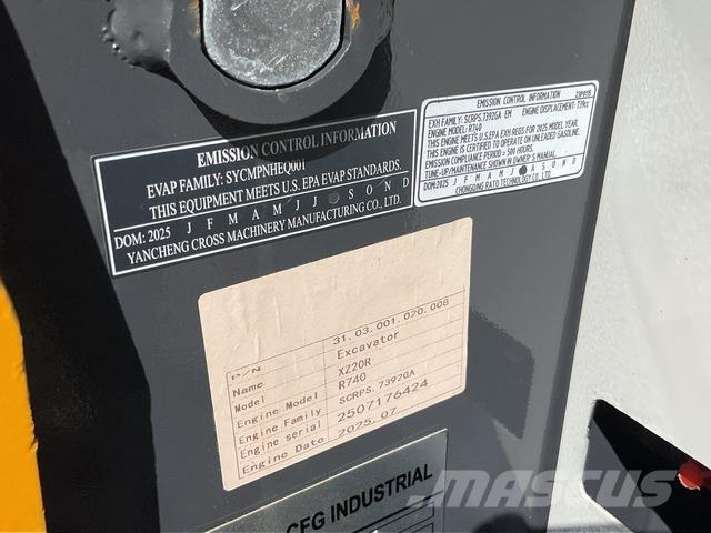 CFG XZ20R 大型油圧ショベル12t以上（パワーショベル・ユンボ）