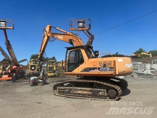 Daewoo SL225LL ウッドスプリッターとカッター