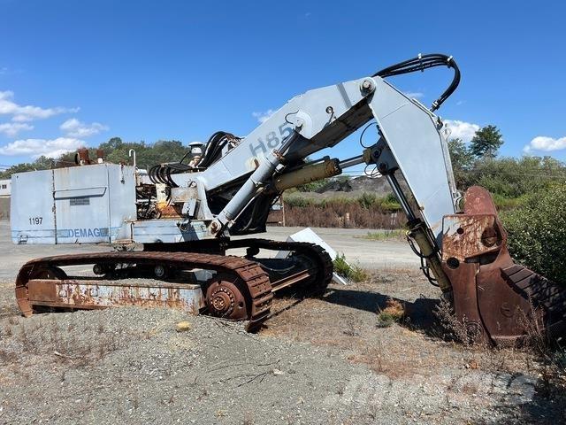 Demag H85 フロントショベル　ユンボ
