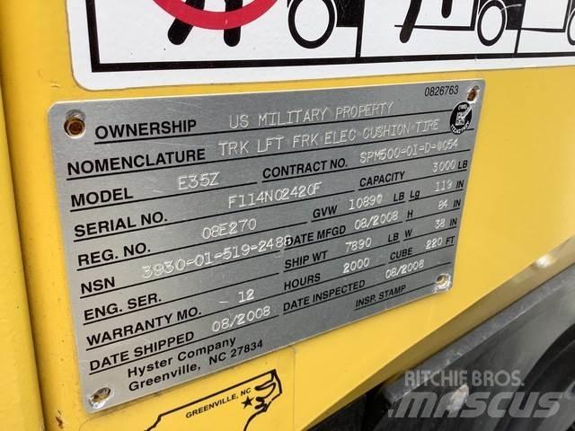 Hyster E35Z バッテリーフォークリフト