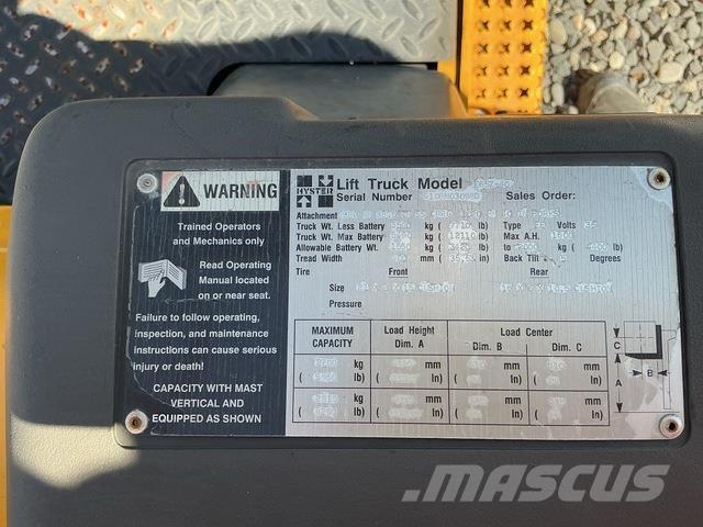 Hyster E65Z-40 バッテリーフォークリフト