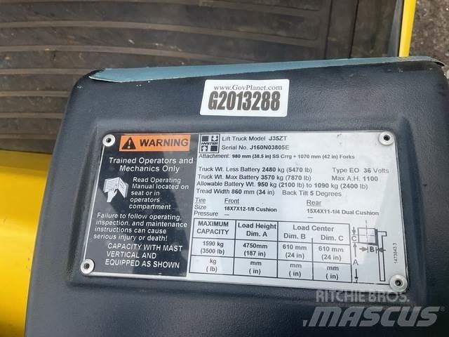 Hyster J35ZT バッテリーフォークリフト
