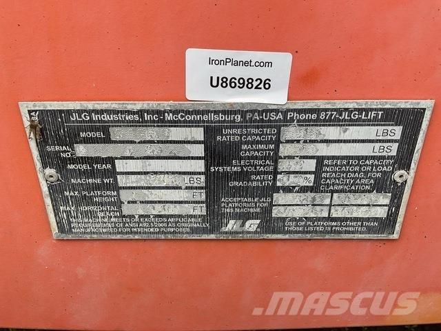 JLG 860SJ ブームリフト　直伸型