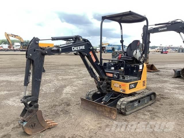 John Deere 17G 大型油圧ショベル12t以上（パワーショベル・ユンボ）