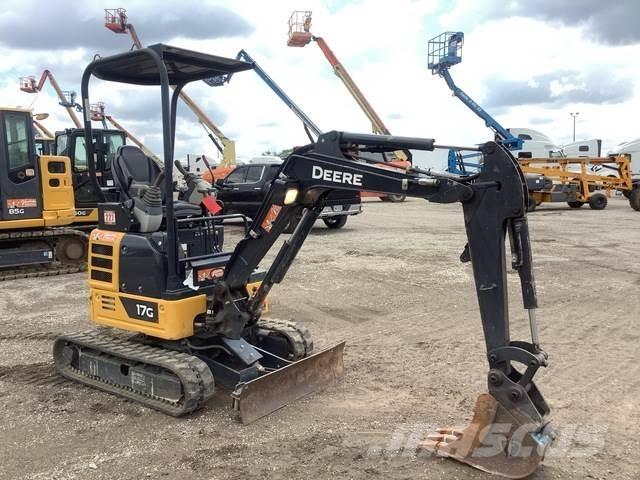 John Deere 17G 大型油圧ショベル12t以上（パワーショベル・ユンボ）