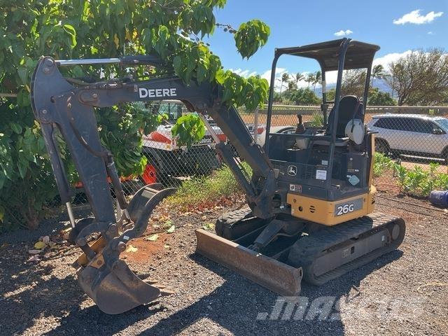 John Deere 26G 大型油圧ショベル12t以上（パワーショベル・ユンボ）