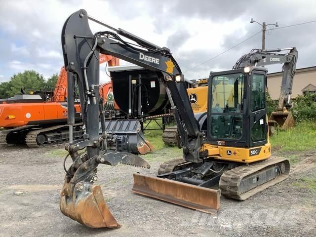 John Deere 50G 大型油圧ショベル12t以上（パワーショベル・ユンボ）