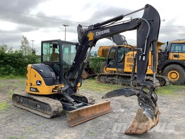 John Deere 50G 大型油圧ショベル12t以上（パワーショベル・ユンボ）