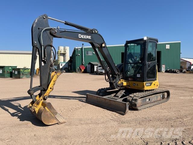 John Deere 50G 大型油圧ショベル12t以上（パワーショベル・ユンボ）