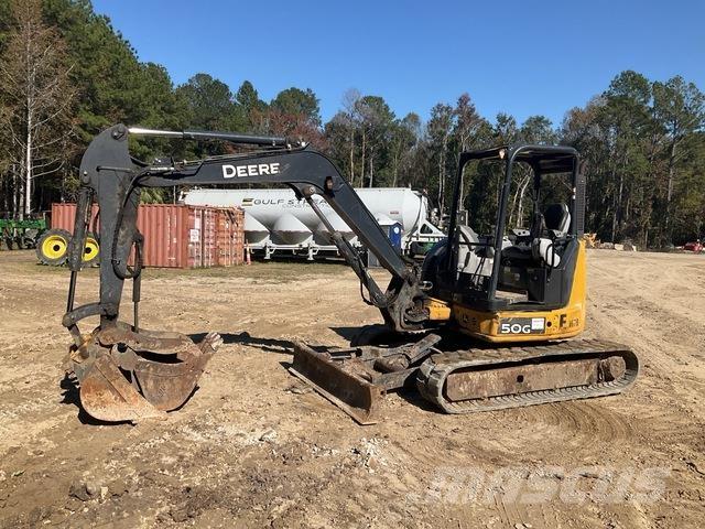 John Deere 50G 大型油圧ショベル12t以上（パワーショベル・ユンボ）