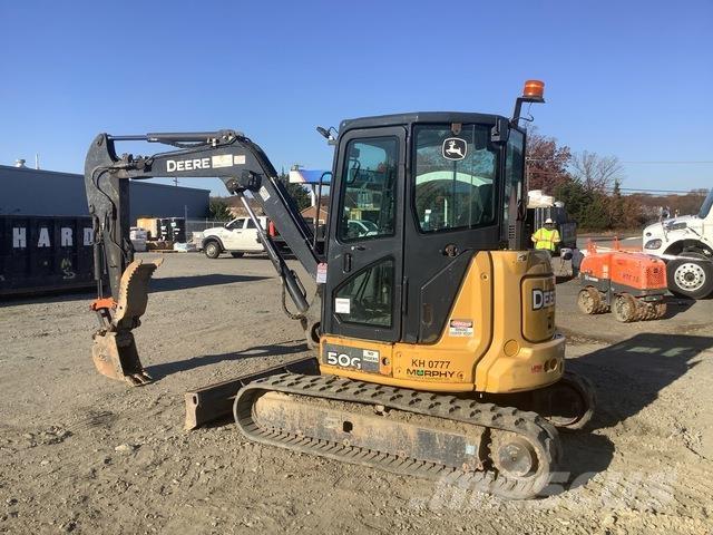 John Deere 50G 大型油圧ショベル12t以上（パワーショベル・ユンボ）