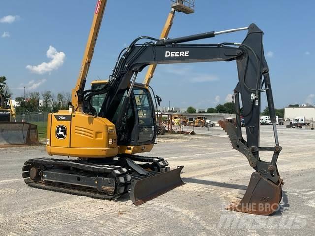 John Deere 75G 大型油圧ショベル12t以上（パワーショベル・ユンボ）
