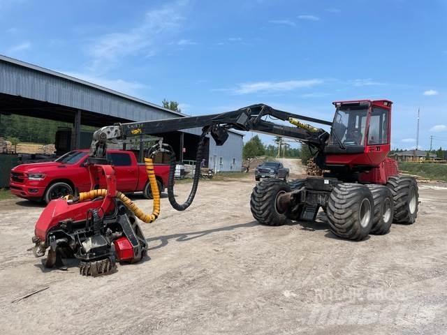 Komatsu 911.5 ウッドスプリッターとカッター