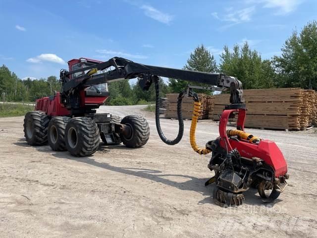 Komatsu 911.5 ウッドスプリッターとカッター